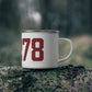 06278 Ashford Connecticut Zip Code Enamel Camping Mug