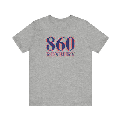860 Roxbury Red White & Blue Unisex Jersey Short Sleeve T-Shirt