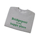 Bridgeport Is My Happy Place Unisex Heavy Blend™ Crewneck Sweatshirt