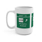 Vintage Merritt Parkway Exit 51 Sign Mug 15oz