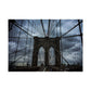 In the middle of the bridge Matte Horizontal Posters