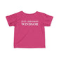 Just a kid from Windsor Infant Fine Jersey T-Shirt