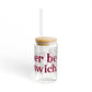 I’d rather be in Greenwich Sipper Glass, 16oz