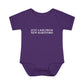 Just a kid from New Hartford Infant Baby Rib Bodysuit