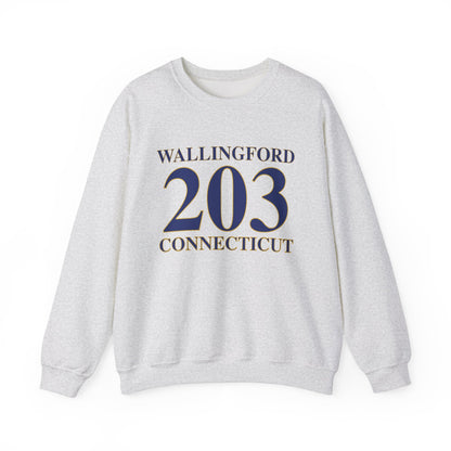 Wallingford 203 Connecticut Unisex Heavy Blend™ Crewneck Sweatshirt