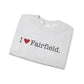 I Heart Fairfield. Unisex Heavy Blend™ Crewneck Sweatshirt