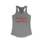 West Hartford is My Happy Place Women's Ideal Racerback Tank Top