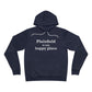 Plainfield is My Happy Place Unisex Sponge Fleece Pullover Hoodie