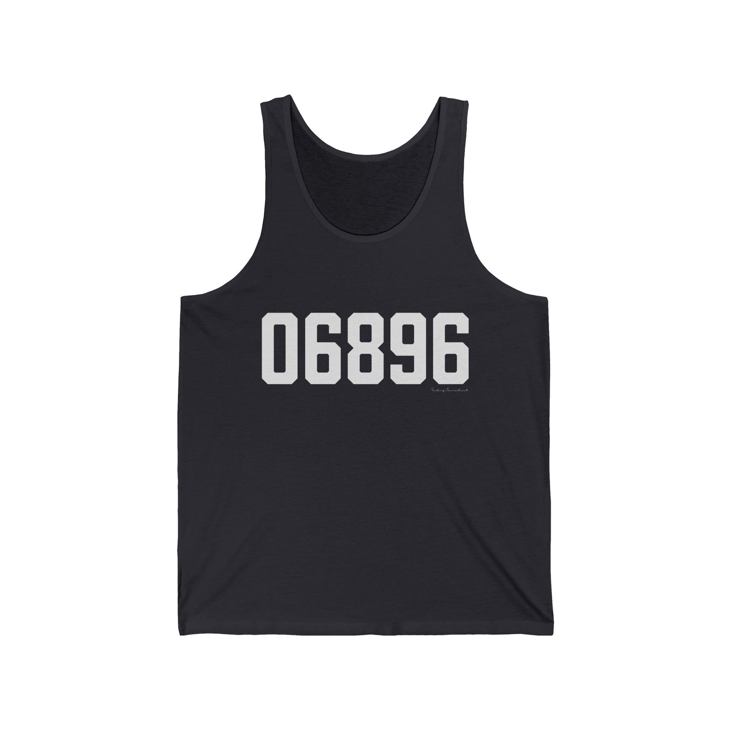 06896 Redding CT Zip Code Unisex Jersey Tank Top