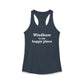 Windham is My Happy Place Women's Ideal Racerback Tank Top