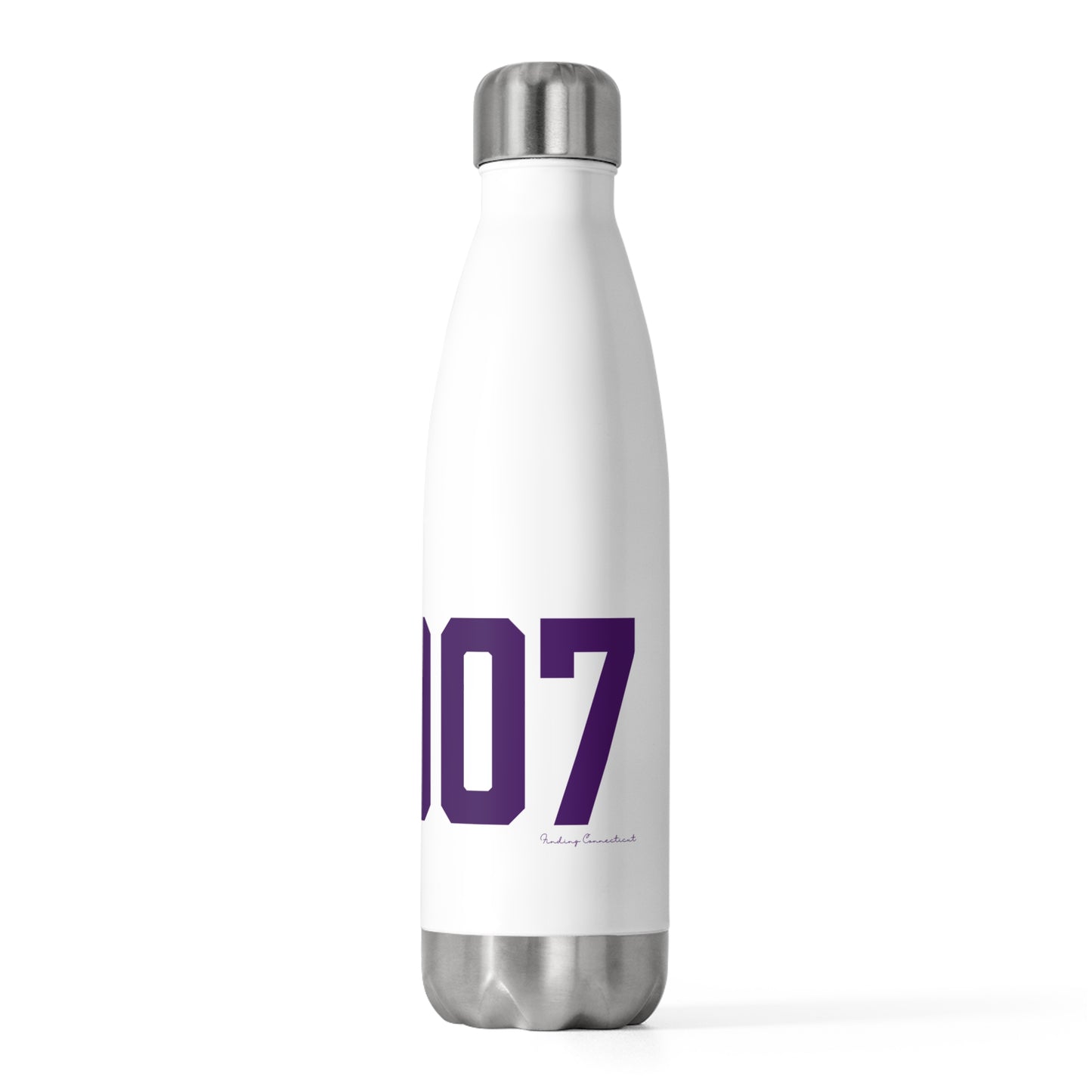 06907 Stamford Connecticut Zip Code 20oz Insulated Bottle