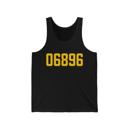 06896 Redding Connecticut Zip Code Unisex Jersey Tank Top