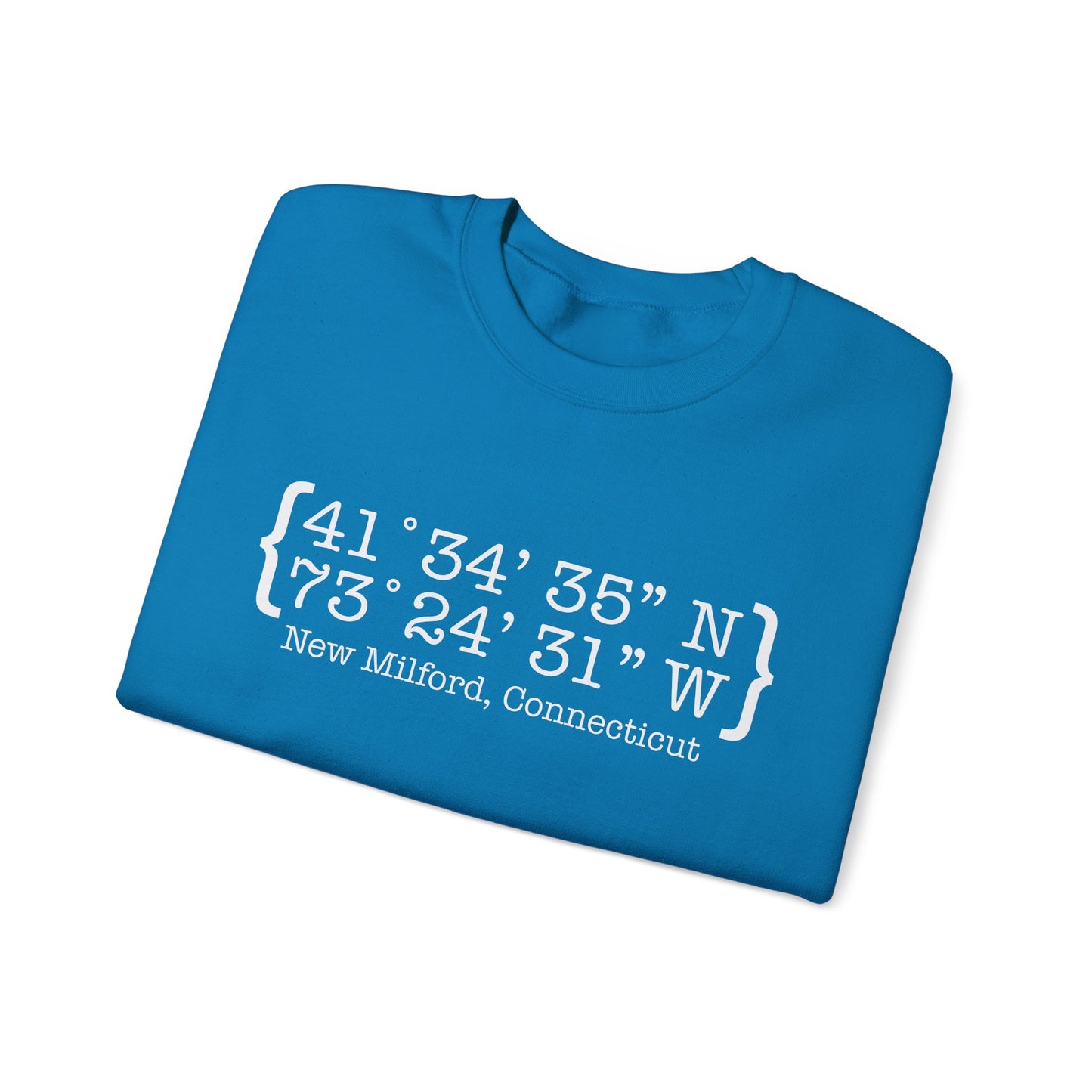 New Milford Coordinates Unisex Heavy Blend™ Crewneck Sweatshirt
