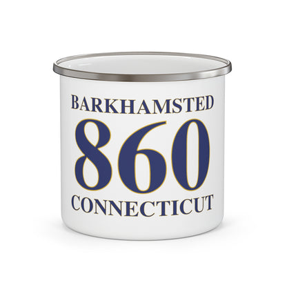 Barkhamsted 860 Connecticut Enamel Camping Mug