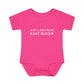 Just a kid from East Haven Infant Baby Rib Bodysuit