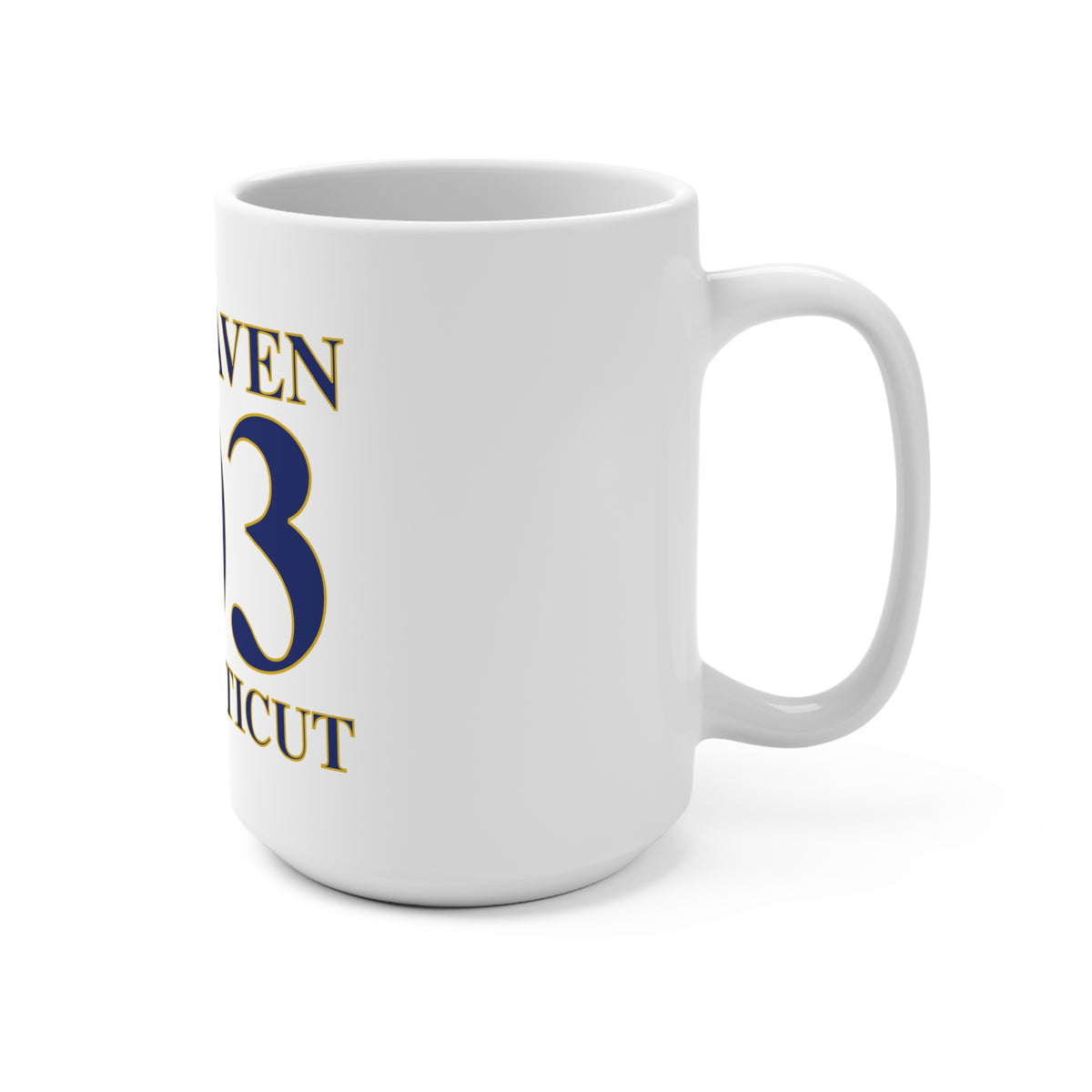 New Haven 203 Connecticut Mug 15oz