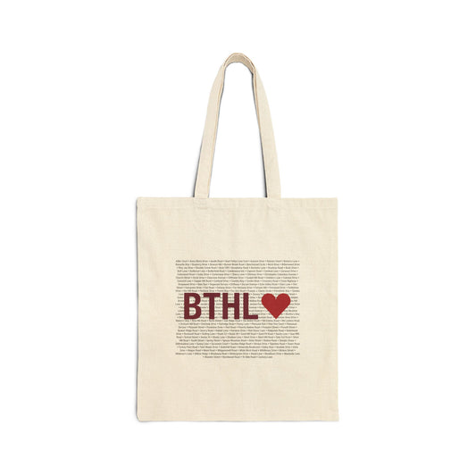 Bethel Love Cotton Canvas Tote Bag