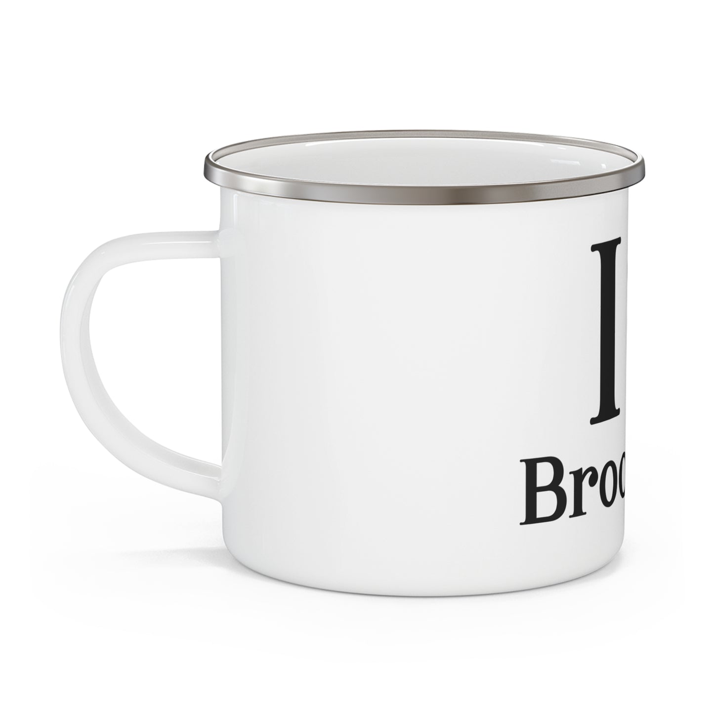 I Clover Brookfield Enamel Camping Mug