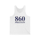 860 Preston Unisex Jersey Tank Top