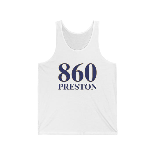860 Preston Unisex Jersey Tank Top