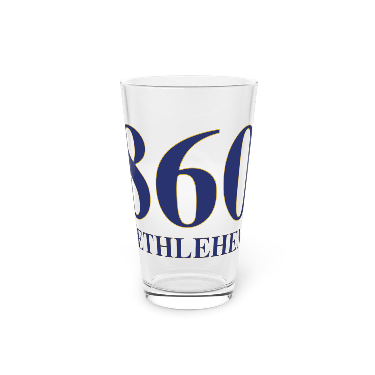 860 Bethlehem Pint Glass, 16oz