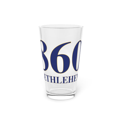 860 Bethlehem Pint Glass, 16oz