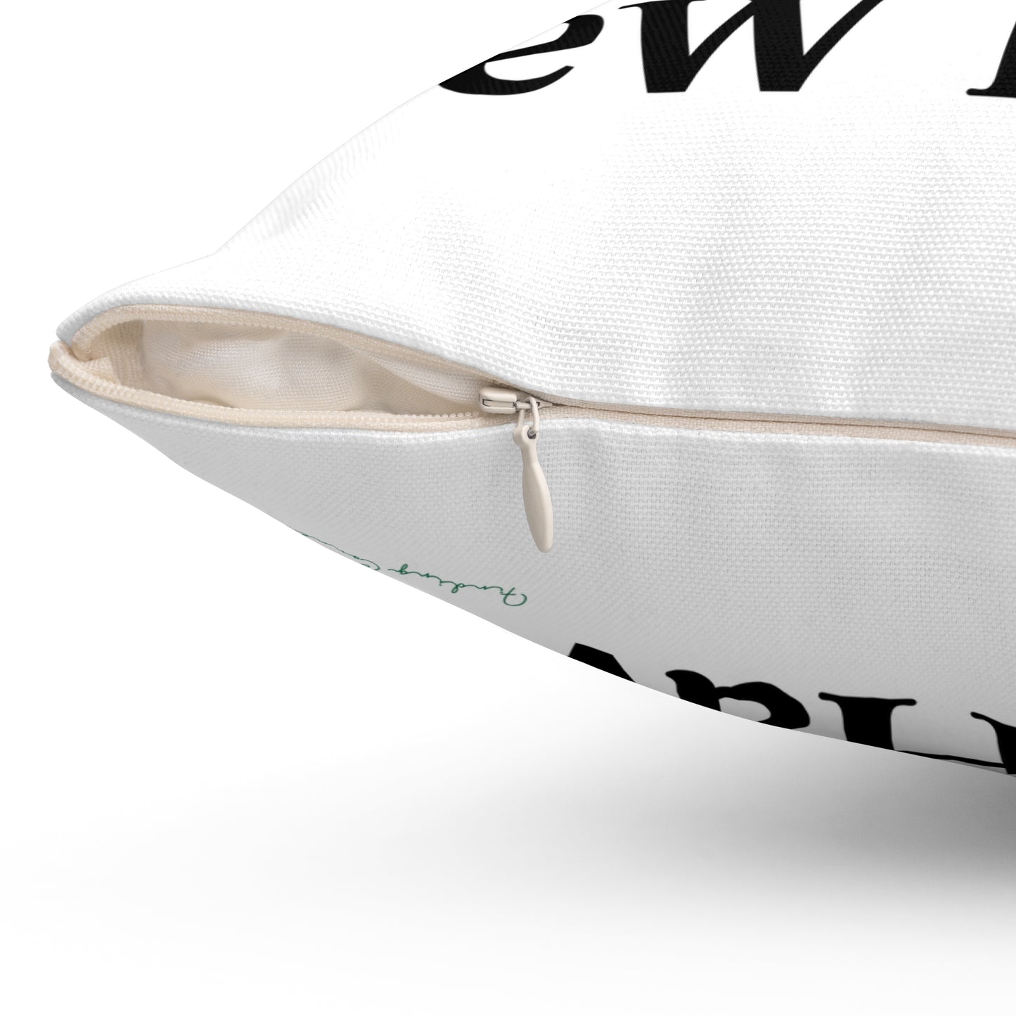 I Clover New Haven Spun Polyester Square Pillow