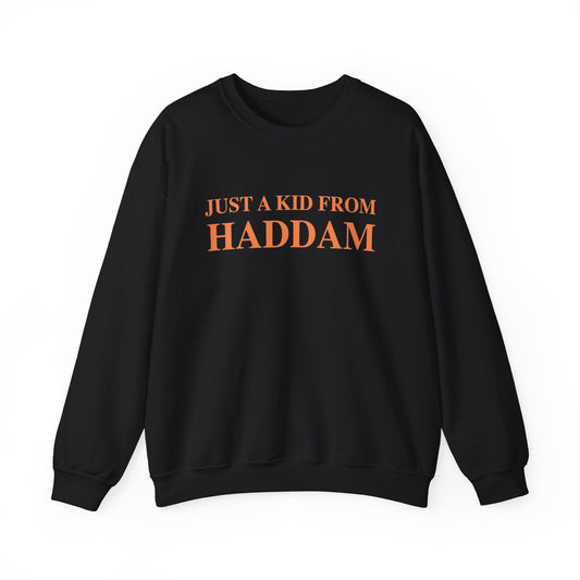 Just a kid from Haddam Unisex Heavy Blend™ Crewneck Sweatshirt