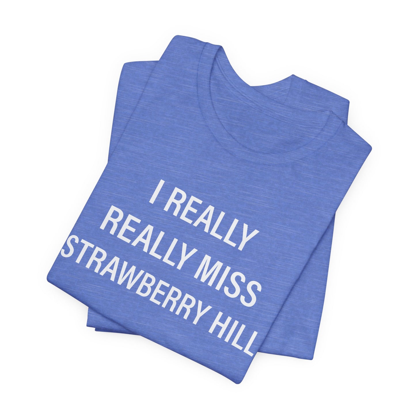 I Really Really Miss Strawberry Hill Unisex Jersey Short Sleeve T-Shirt