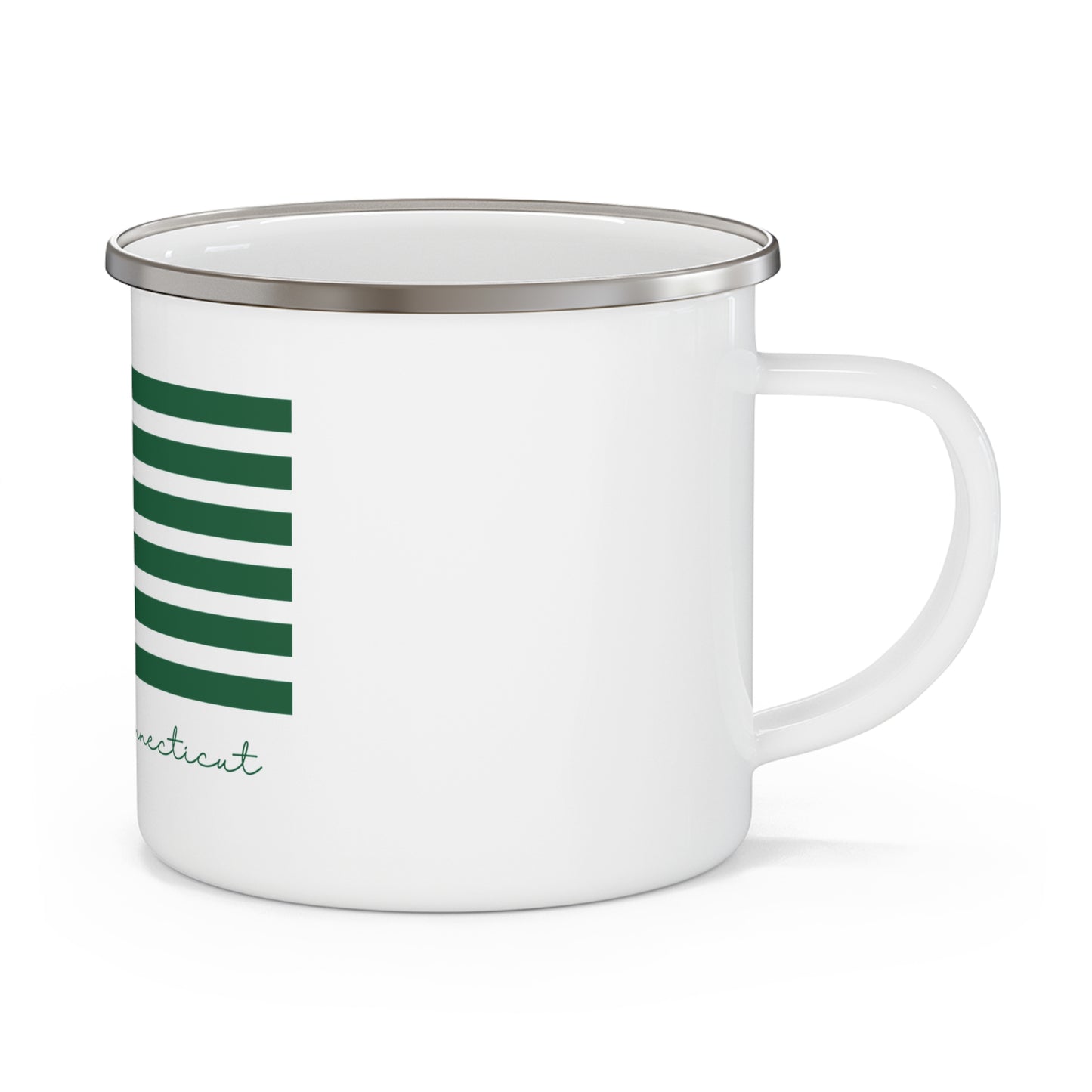 Canterbury Connecticut St. Patrick’s Day Flag Enamel Camping Mug