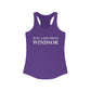 Just a kid from Windsor Women's Ideal Racerback Tank