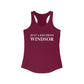 Just a kid from Windsor Women's Ideal Racerback Tank