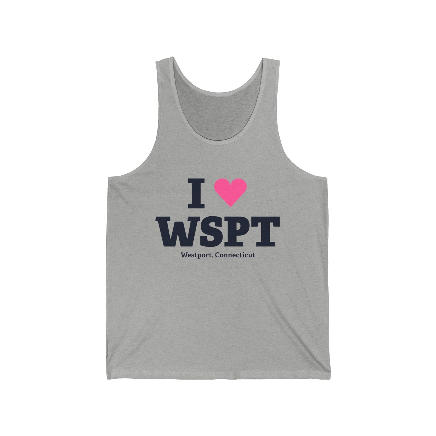 I Heart WSPT Unisex Jersey Tank Top