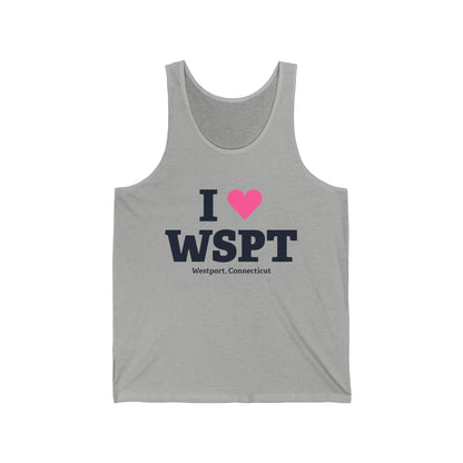 I Heart WSPT Unisex Jersey Tank Top