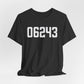06243 Killingly  CT Zip Code Unisex Jersey Short Sleeve T-Shirt