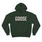 Goose Zip Code Cream & Purple Champion Hoodie