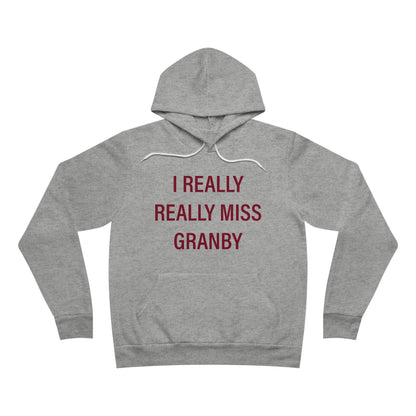 I Really Really Miss Granby Unisex Sponge Fleece Pullover Hoodie