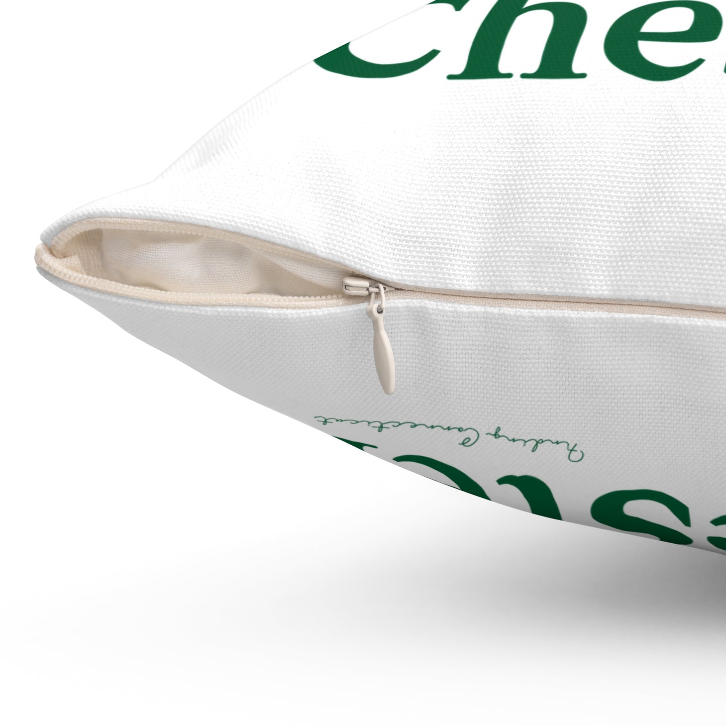 I Clover Chester Spun Polyester Square Pillow