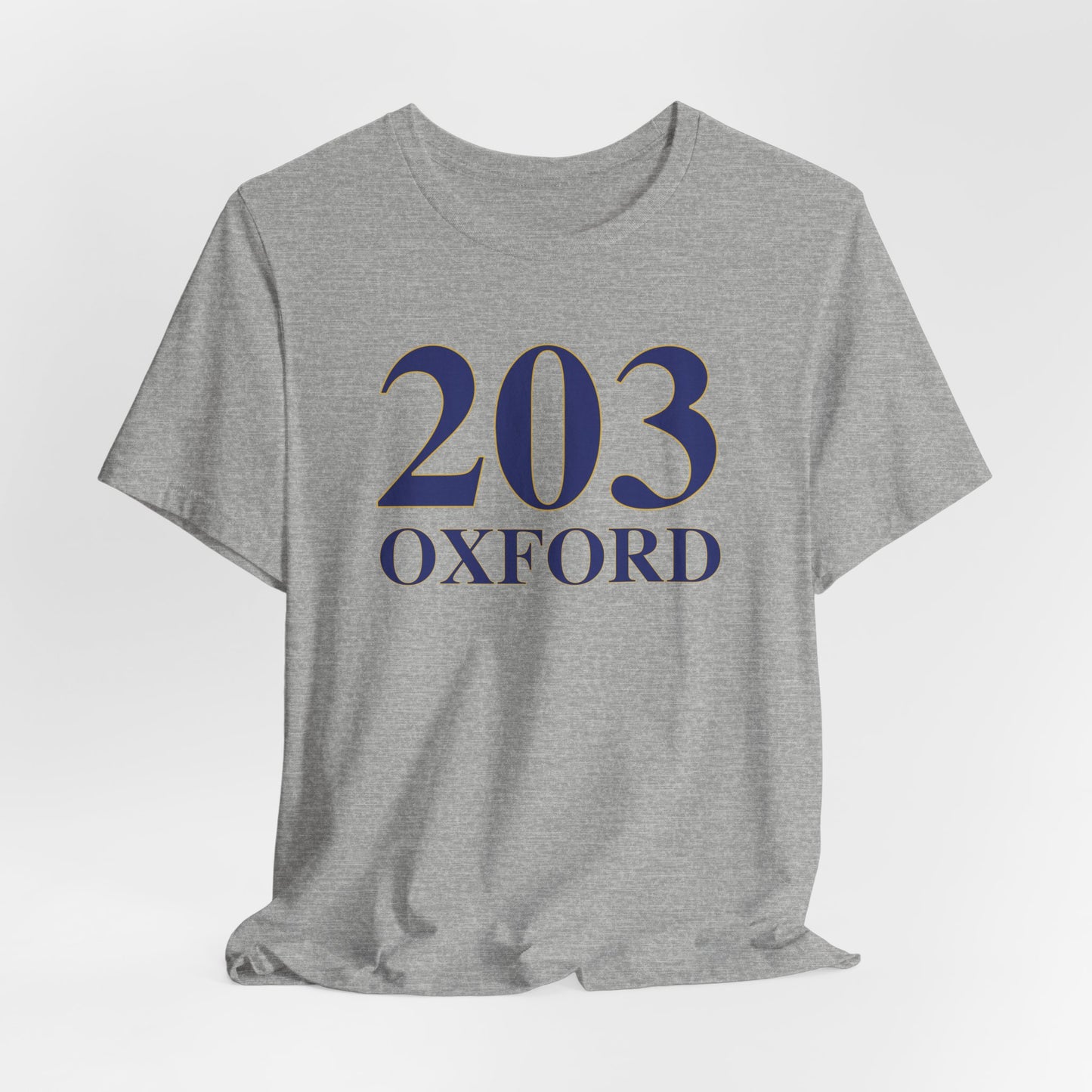 203 Oxford Unisex Jersey Short Sleeve T-Shirt
