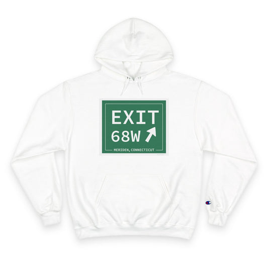 Vintage Exit 68W WCP Sign Champion Hoodie