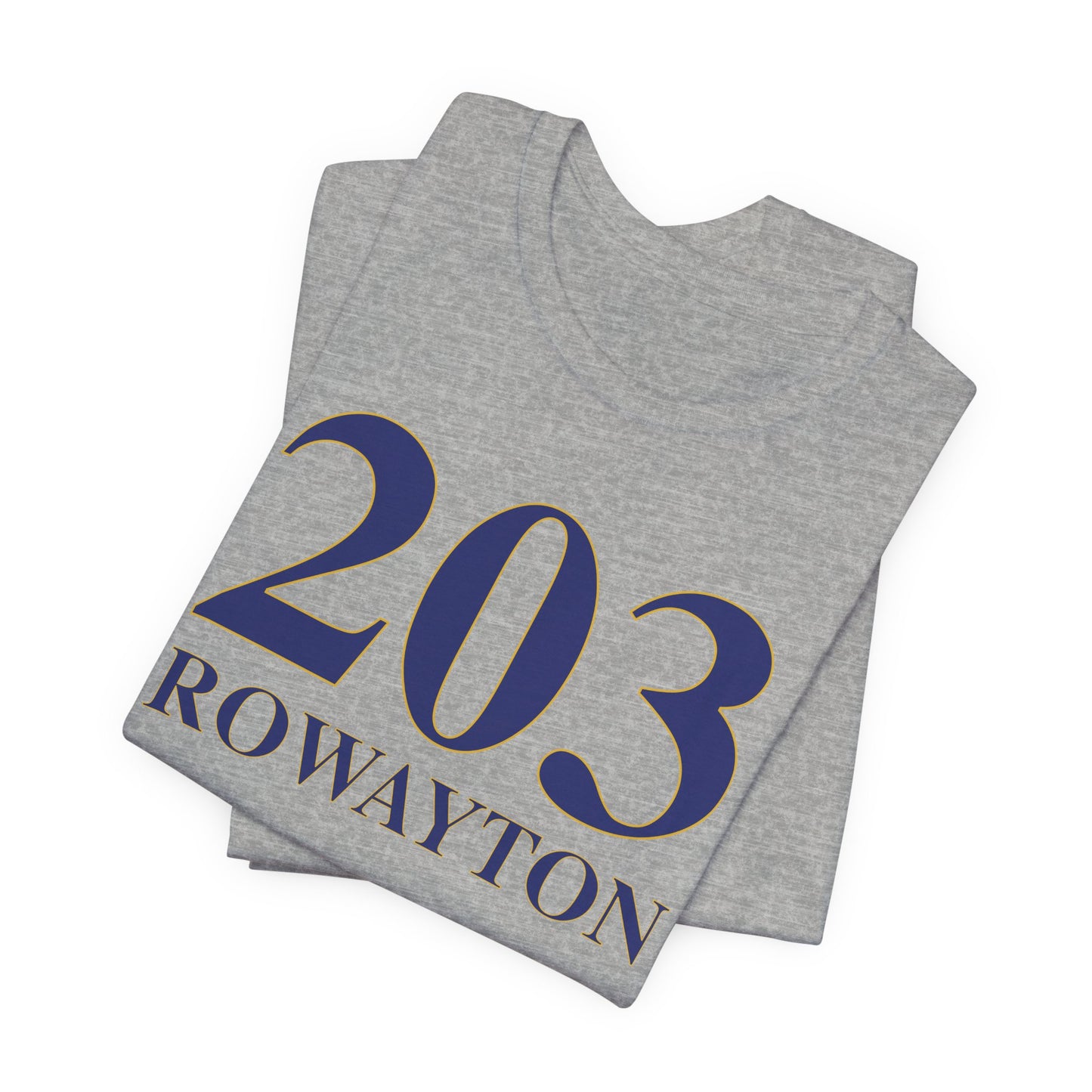 203 Rowayton Unisex Jersey Short Sleeve T-Shirt