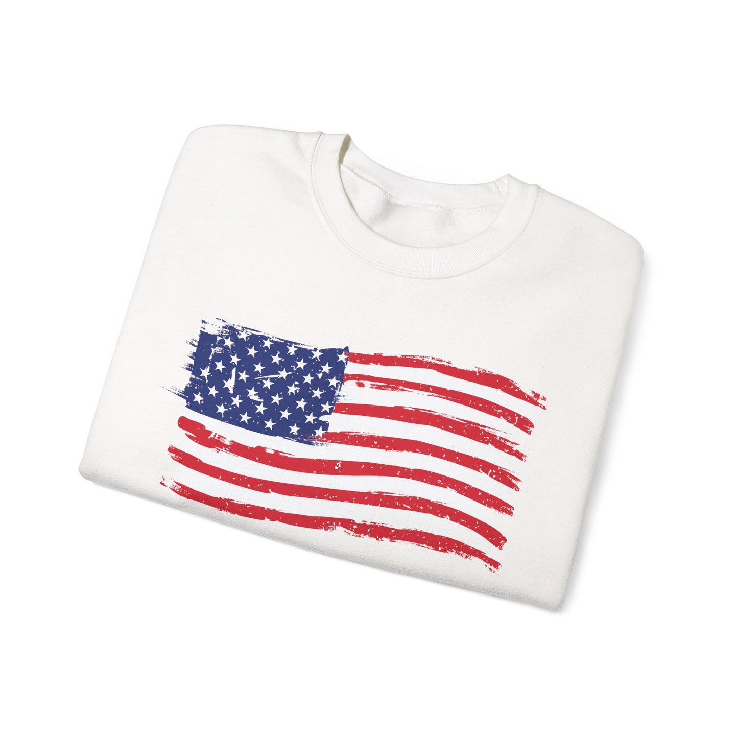 American Flag Unisex Heavy Blend™ Crewneck Sweatshirt