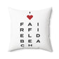 Fairfield Beach Vision Spun Polyester Square Pillow