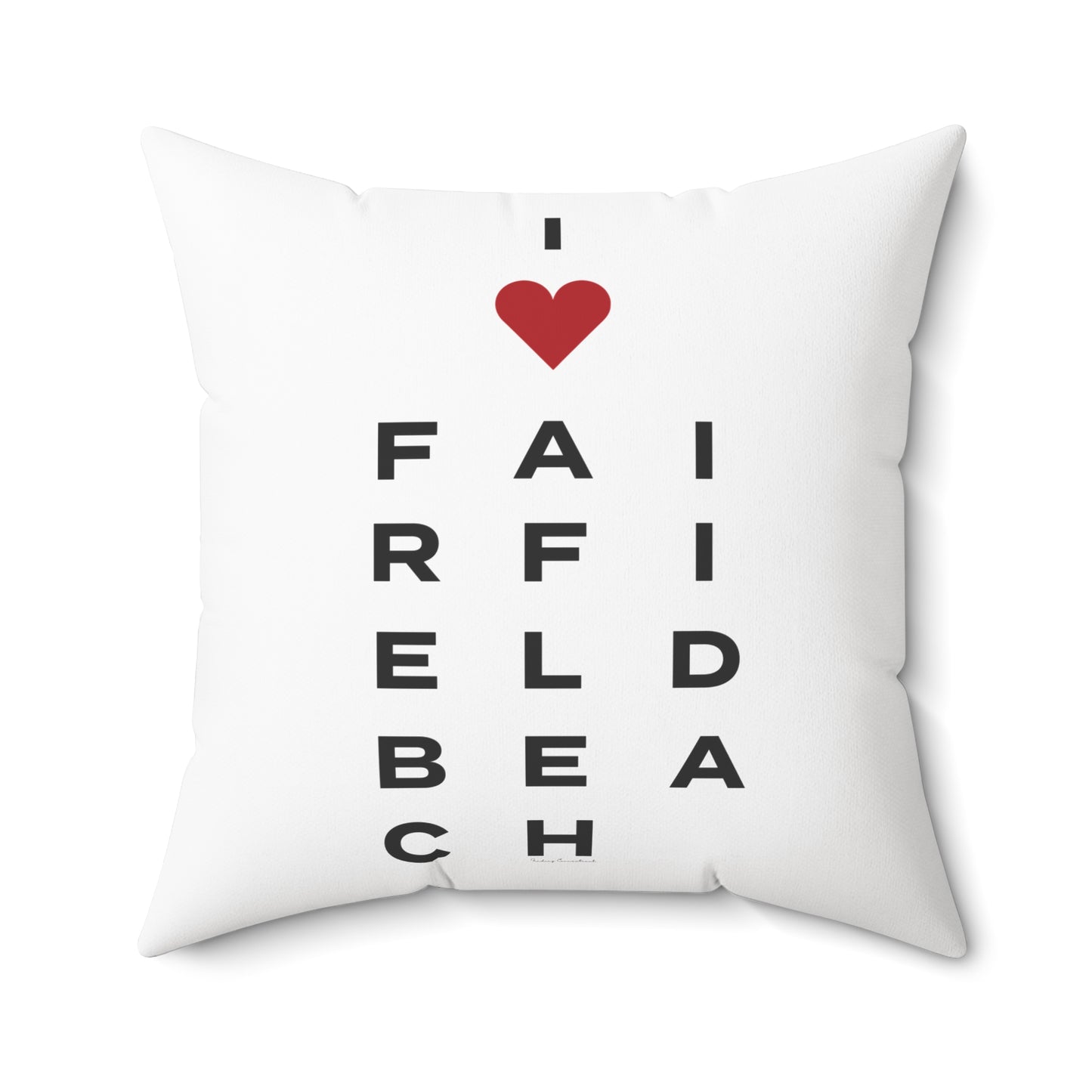 Fairfield Beach Vision Spun Polyester Square Pillow