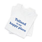 Tolland is My Happy Place Unisex Jersey Short Sleeve T-Shirt