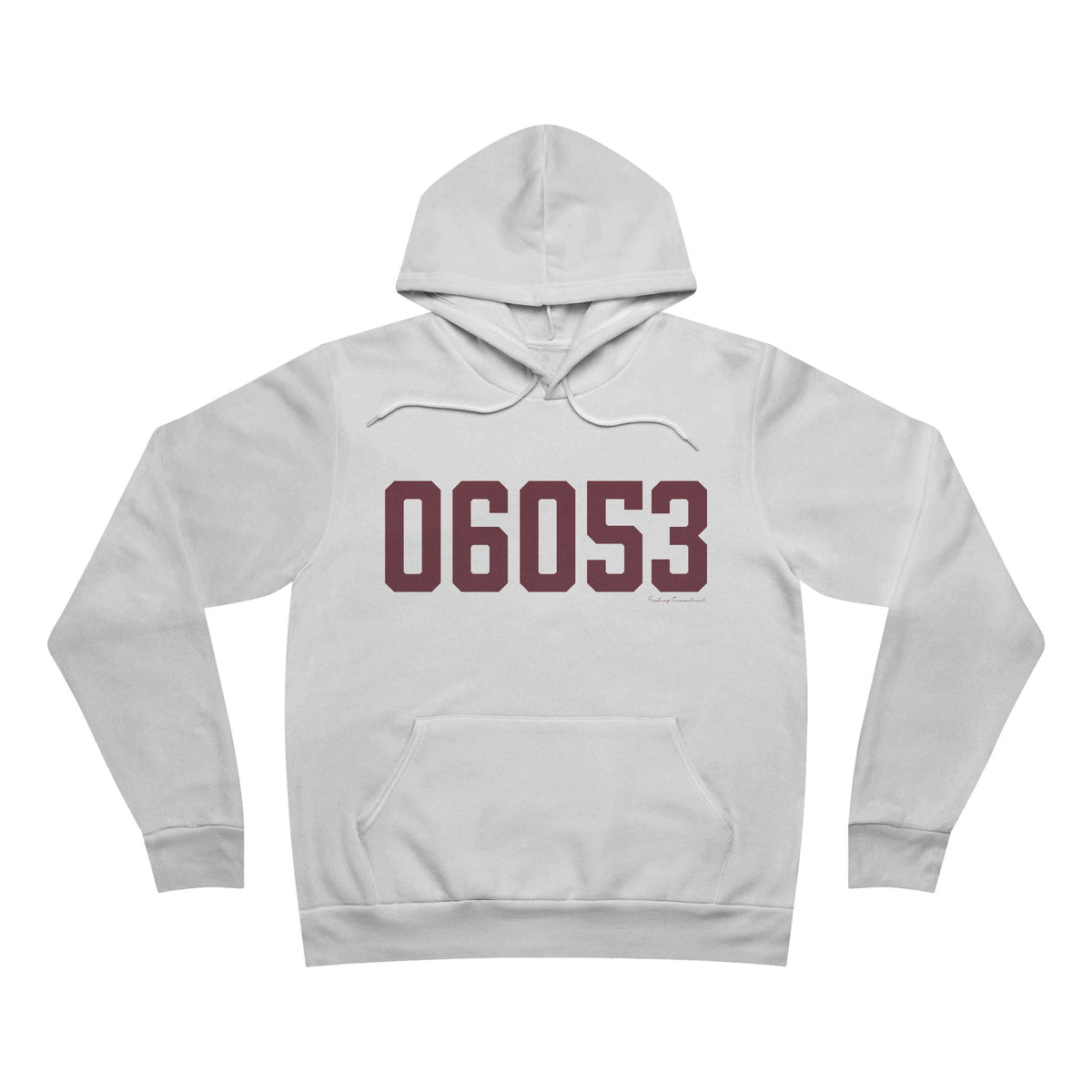 06053 New Britain Connecticut Zip Code Unisex Sponge Fleece Pullover Hoodie