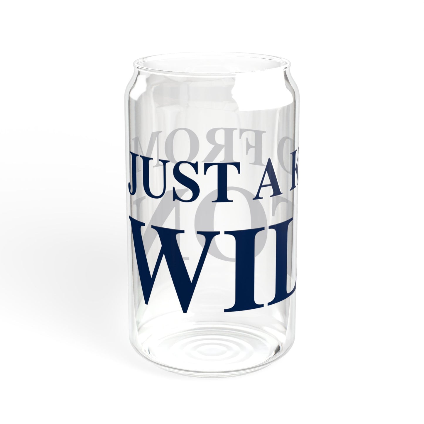 Just a kid from Wilton Sipper Glass, 16oz