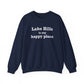 Lake Hills is My Happy Place Unisex Heavy Blend™ Crewneck Sweatshirt