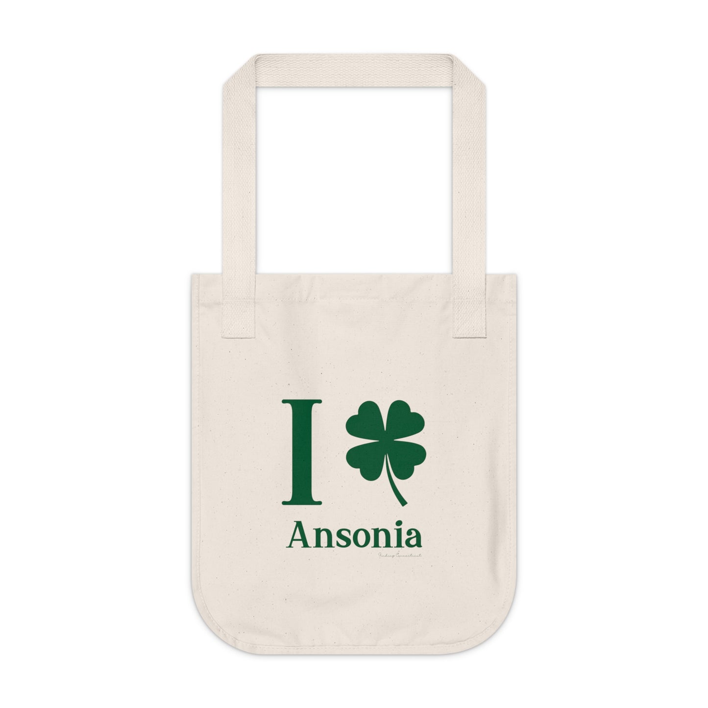I Clover Ansonia Organic Canvas Tote Bag