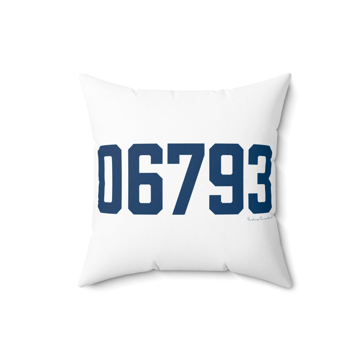 06793 Washington Connecticut Zip Code  Polyester Square Pillow